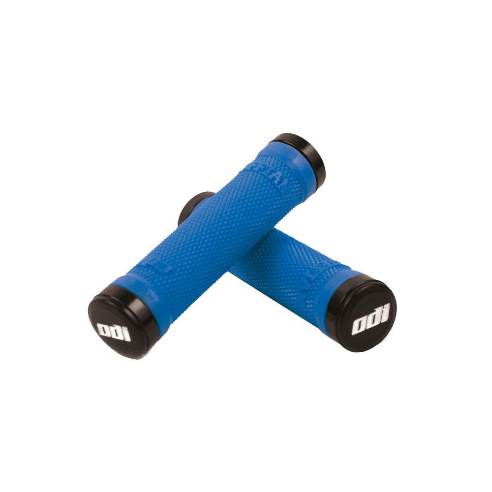 Odi Mtb Bmx Ruffian Lock On Grip Blue/Black - Ultimate Cycles Nowra