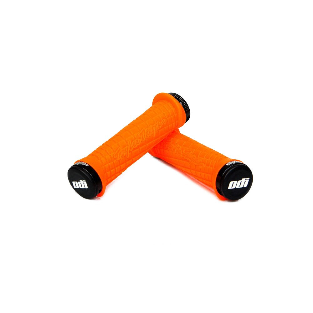 Odi Mtb Tld Lock On Grip 130Mm Orange - Ultimate Cycles Nowra