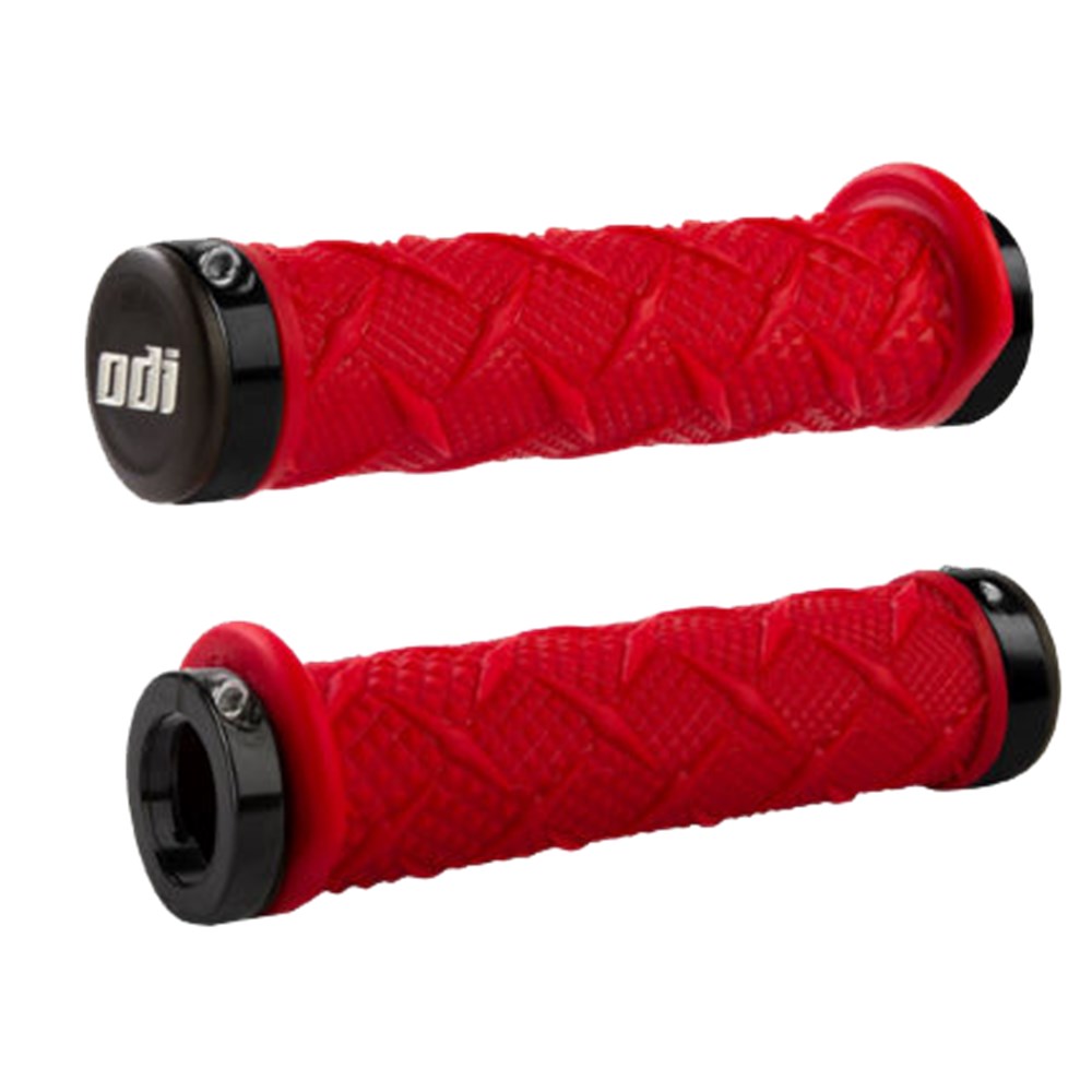 Odi Mtb Xtreme Lock On Grip 130Mm Red / Black - Ultimate Cycles Nowra