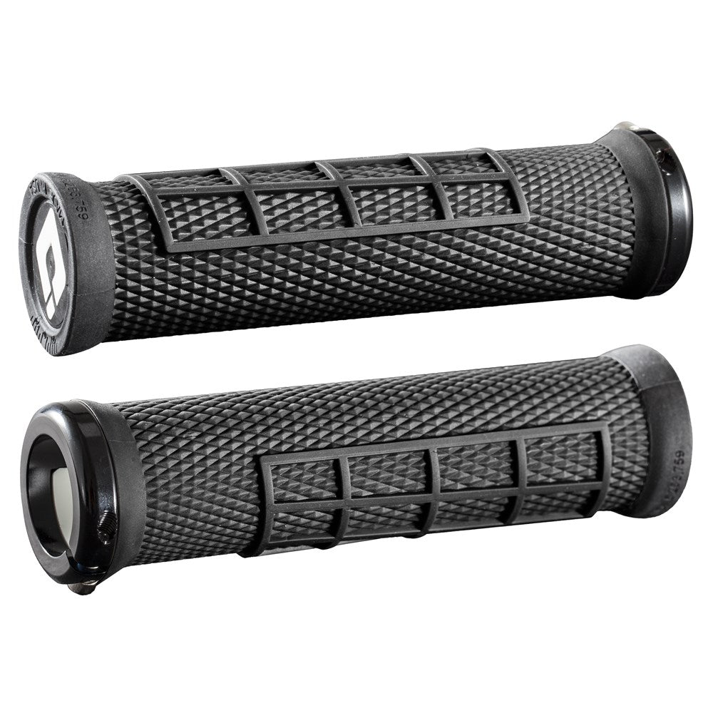 Odi Mtb Elite Flow Lock On Grip V2.1 135Mm Black/Black - Ultimate Cycles Nowra
