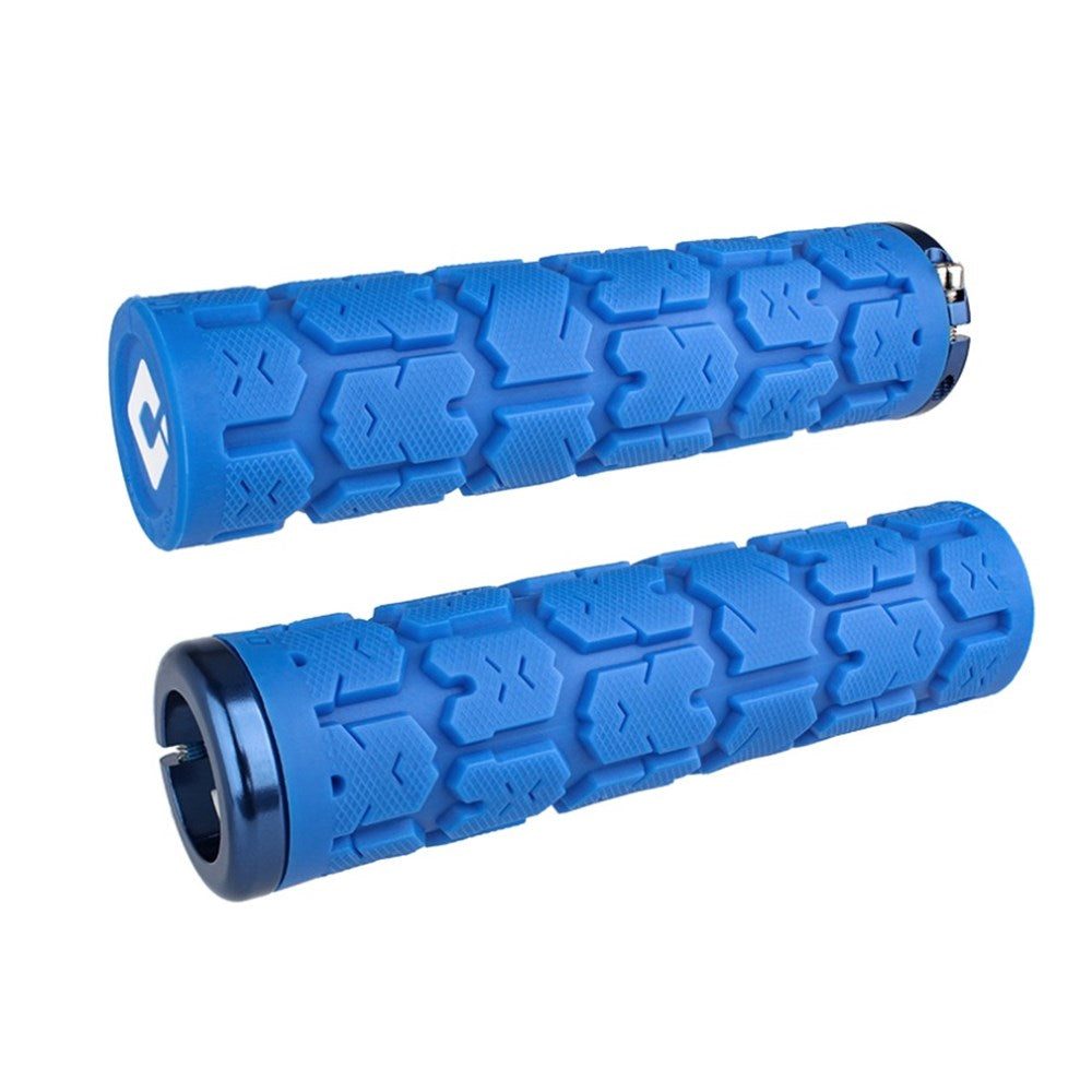 Odi Mtb Bmx Rogue V2.1 Lock On Grip 135Mm Medium Blue - Ultimate Cycles Nowra