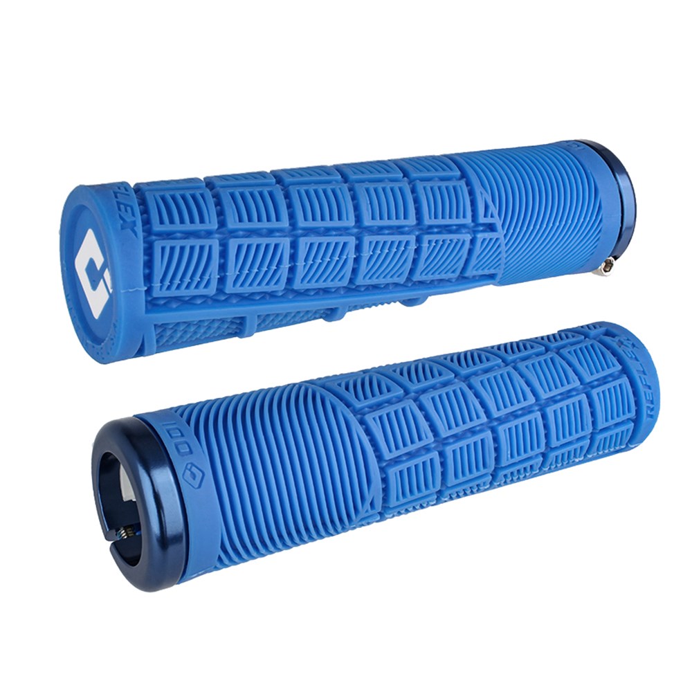 Odi Mtb Reflex Xl V2.1 Lock On Grip 135Mm Blue (D 34.5Mm) - Ultimate Cycles Nowra