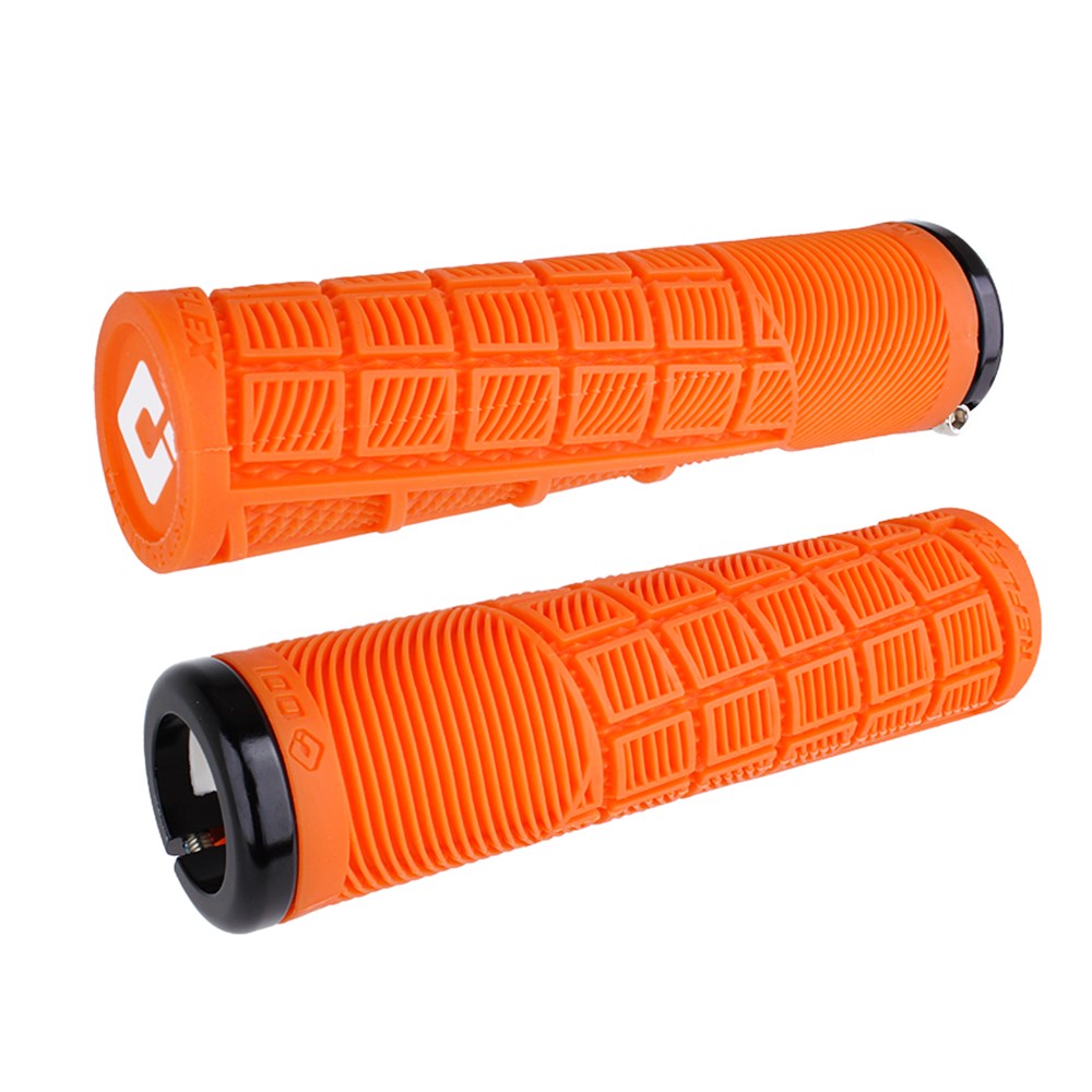Odi Mtb Reflex V2.1 Lock On Grip 135Mm Orange - Ultimate Cycles Nowra