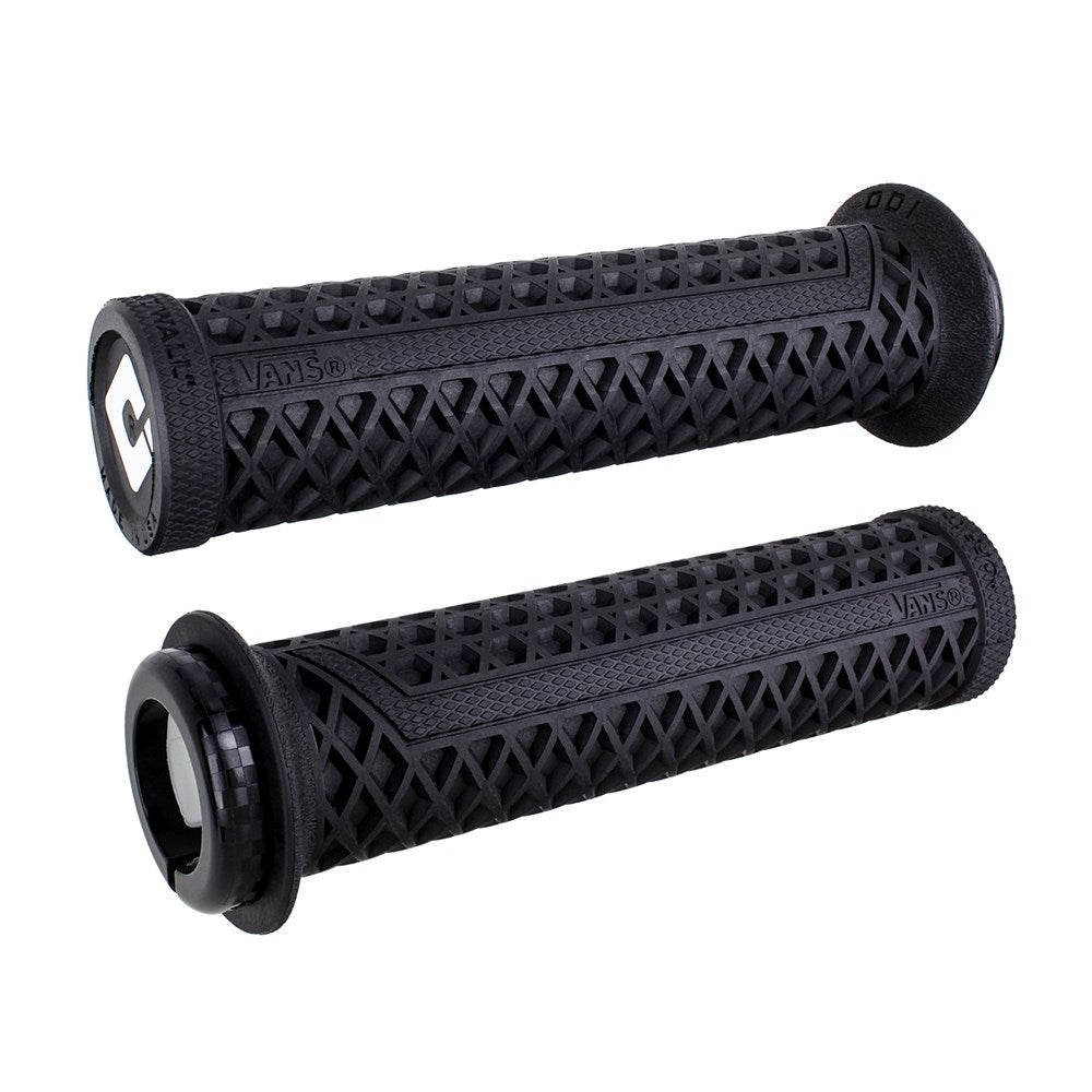Odi Mtb Bmx Vans Lock On Grip V2.1 Black W/ Black Checker - Ultimate Cycles Nowra