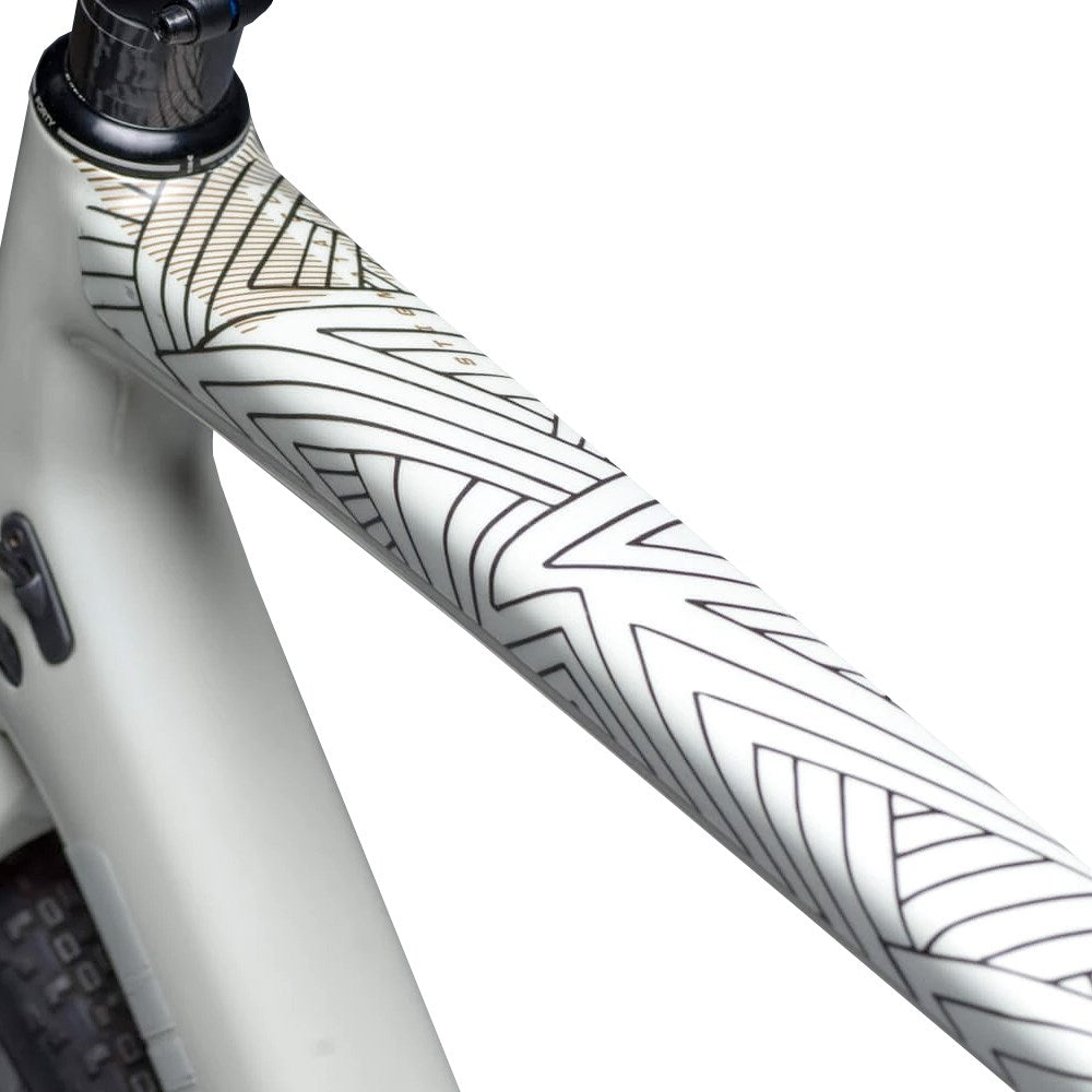 Dyedbro Frame Protection Wrap Stay Free White - Ultimate Cycles Nowra