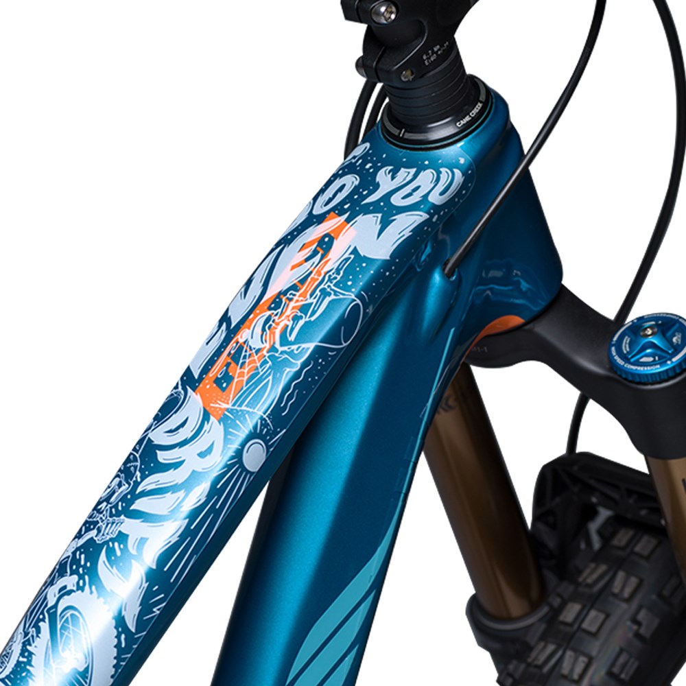 Dyedbro Frame Protection Wrap Fluor White - Ultimate Cycles Nowra