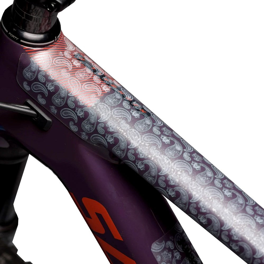 Dyedbro Frame Protection Wrap Bandanas White - Ultimate Cycles Nowra