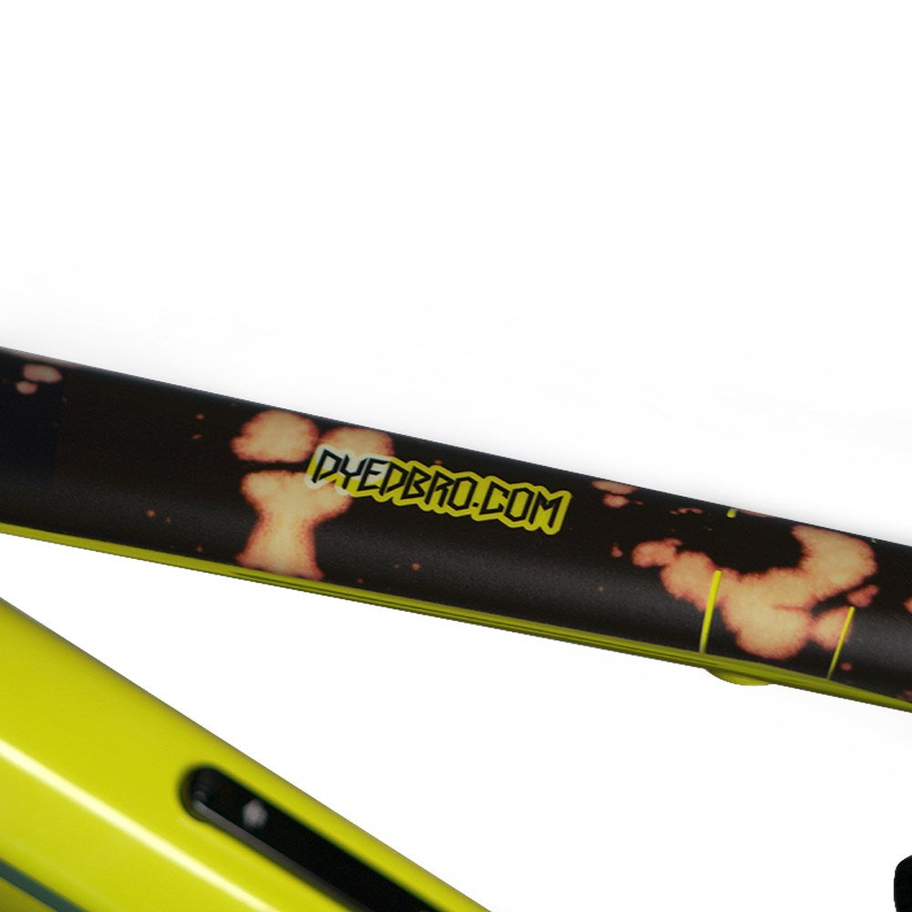 Dyedbro Frame Protection Wrap Bleach Tie Die - Ultimate Cycles Nowra