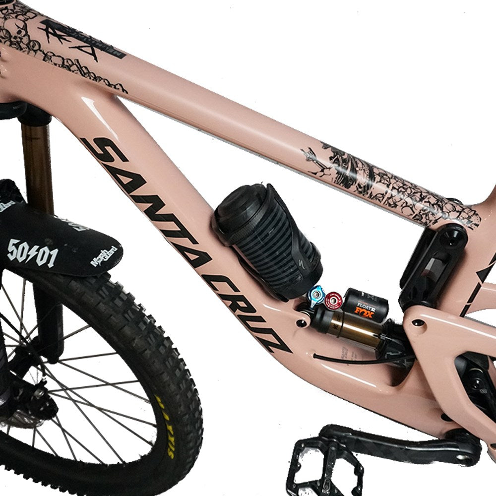 Dyedbro Frame Protection Wrap Ride Or Die Black - Ultimate Cycles Nowra