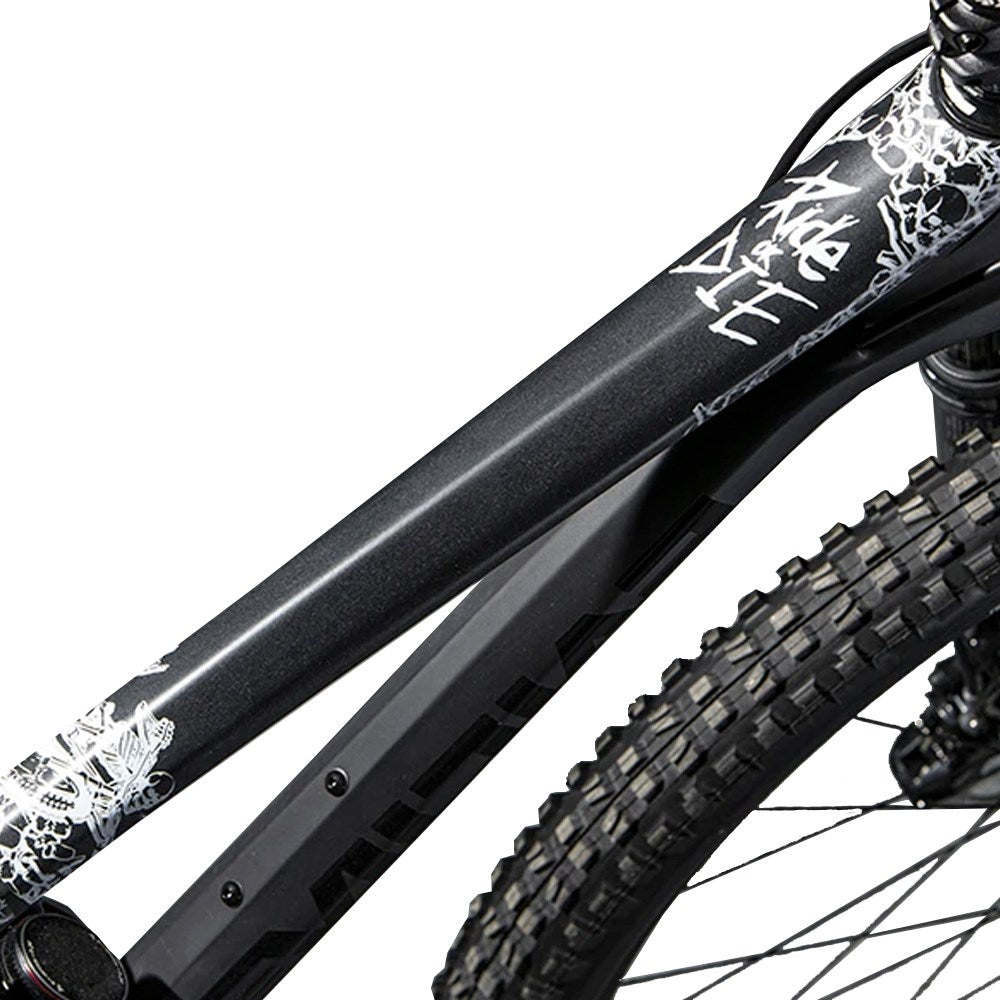 Dyedbro Frame Protection Wrap Ride Or Die White - Ultimate Cycles Nowra