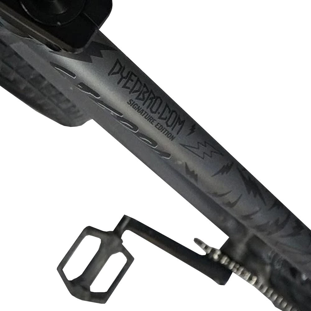 Dyedbro Frame Protection Wrap Sergio Layos Bmx White - Ultimate Cycles Nowra