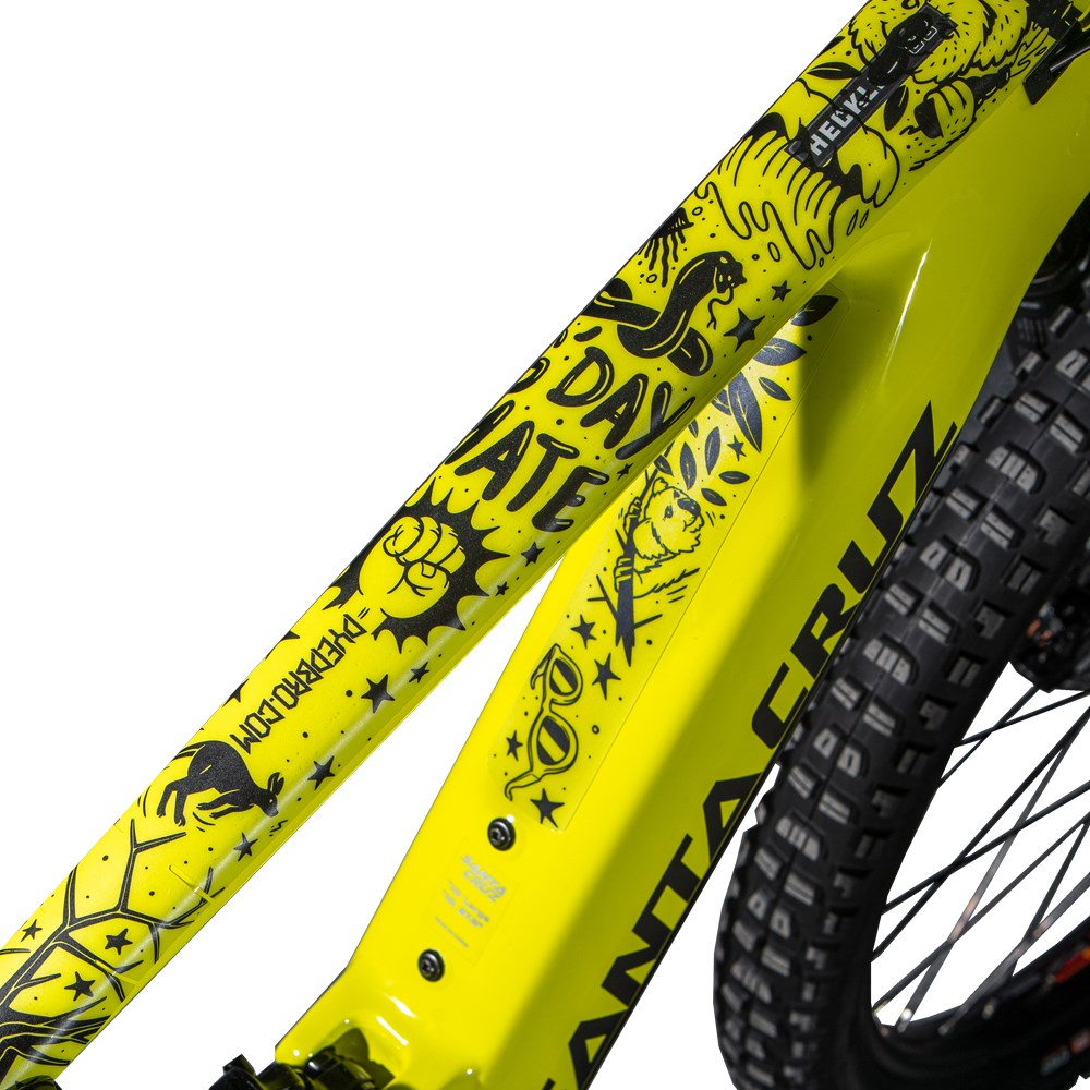 Dyedbro Frame Protection Wrap Pray For Straya Black - Ultimate Cycles Nowra