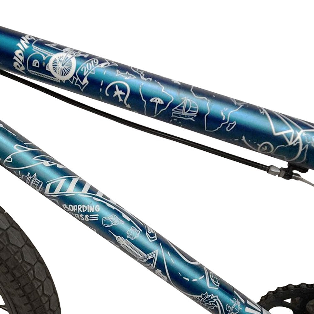 Dyedbro Frame Protection Wrap Teresa Williams Black - Ultimate Cycles Nowra