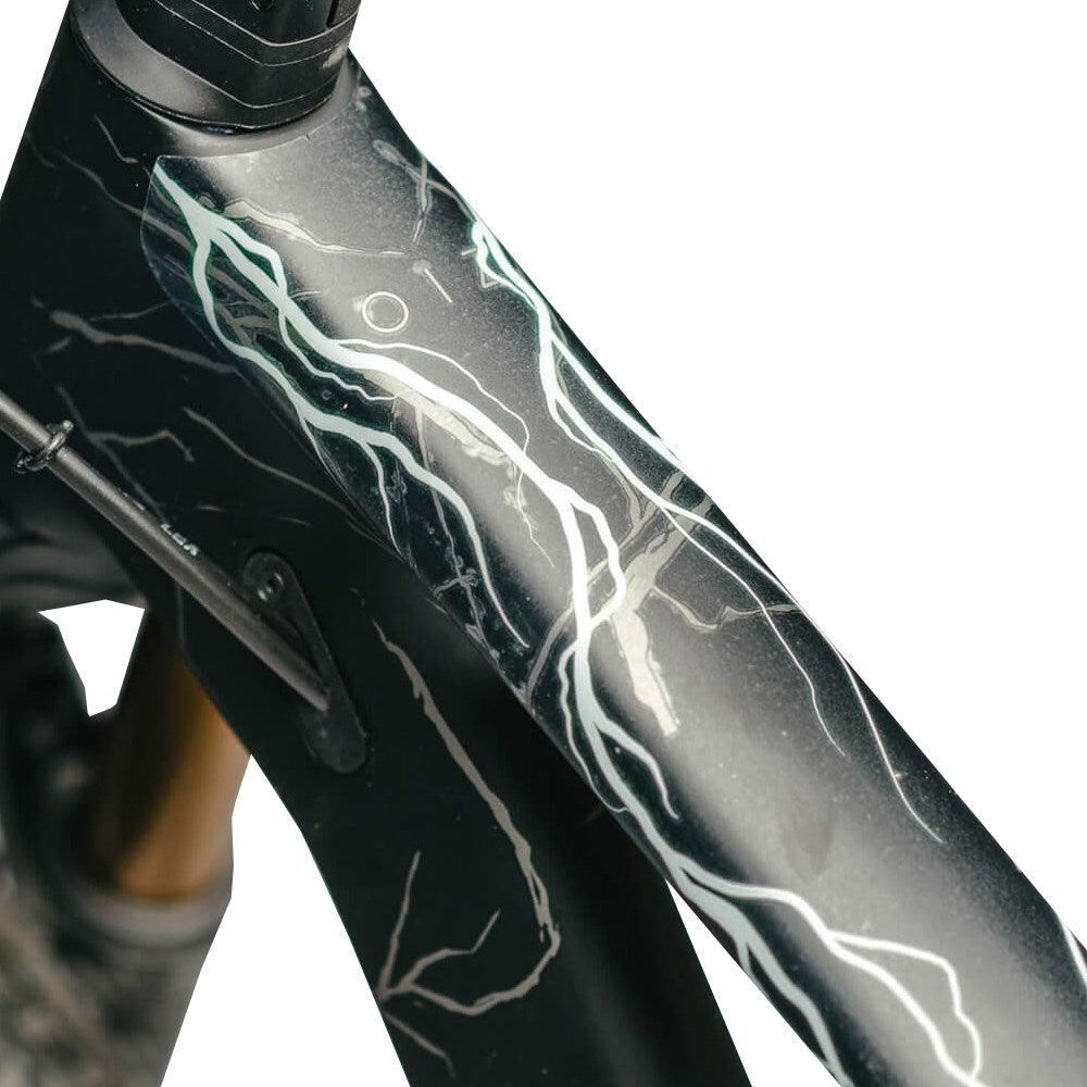 Dyedbro Frame Protection Wrap Lightning Green - Ultimate Cycles Nowra