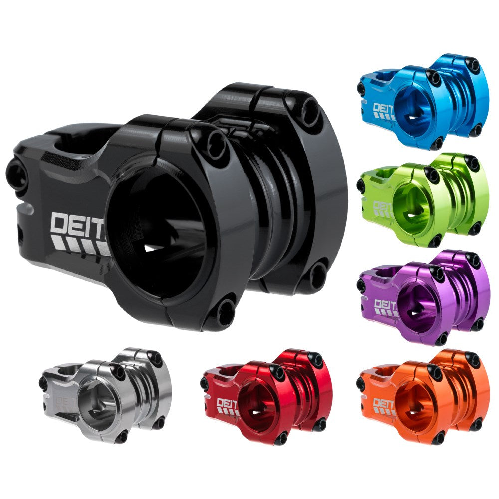 Deity Stem Copperhead 35Mm Length 31.8Mm Blue - Ultimate Cycles Nowra