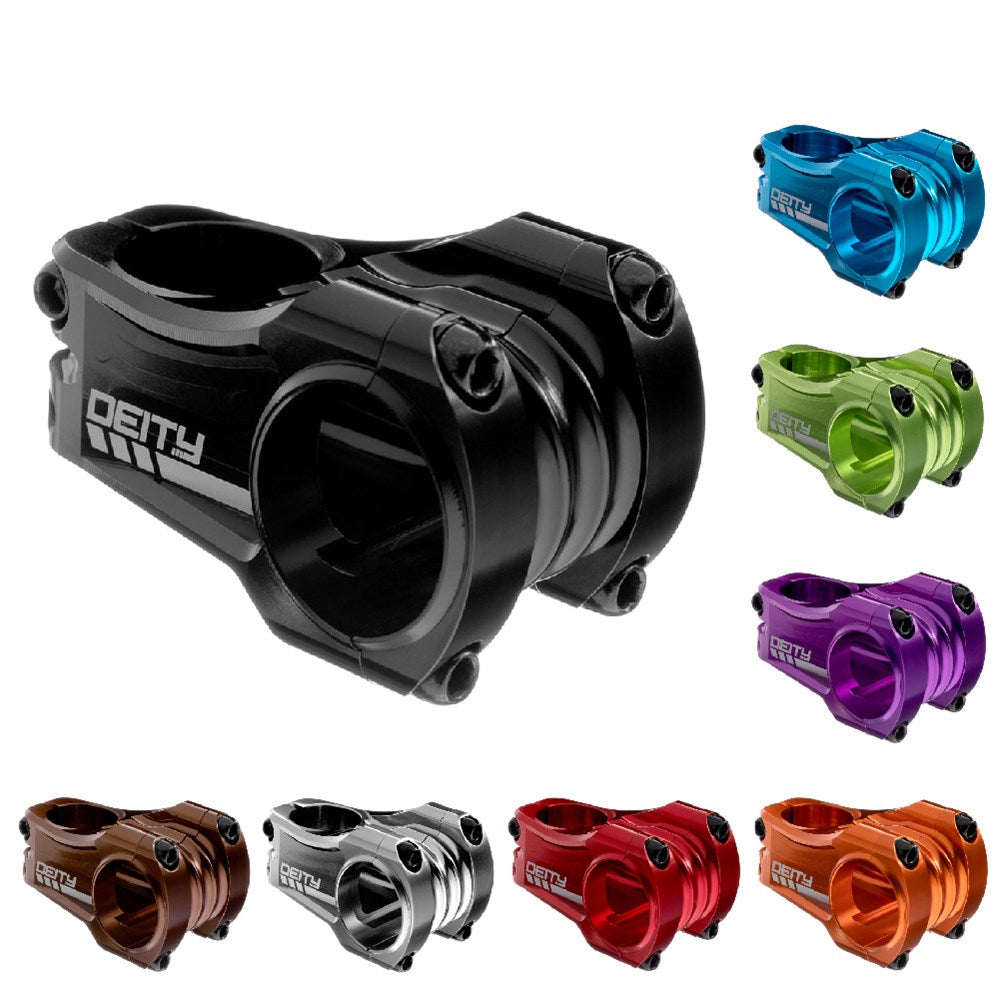 Deity Stem Copperhead 35 X 50Mm Purple - Ultimate Cycles Nowra