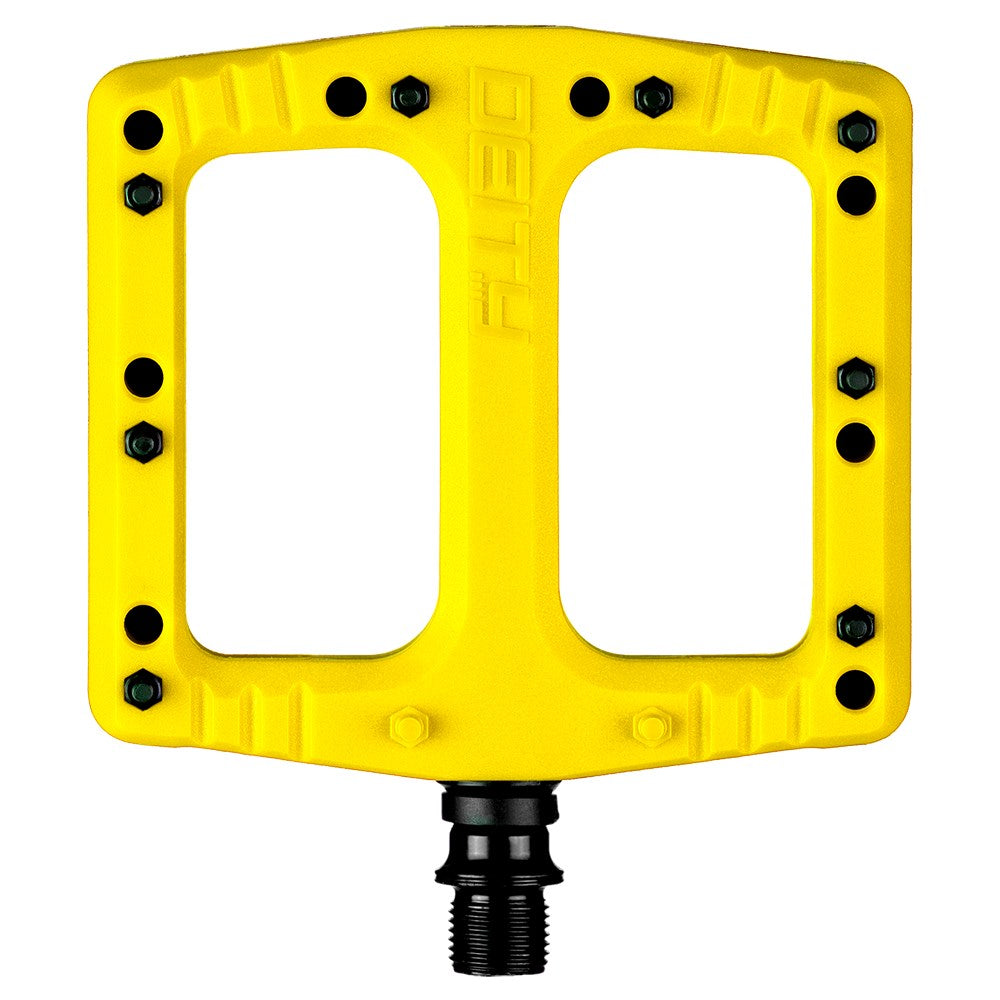 Deity Pedal Deftrap Yellow (Limited Edition) - Ultimate Cycles Nowra