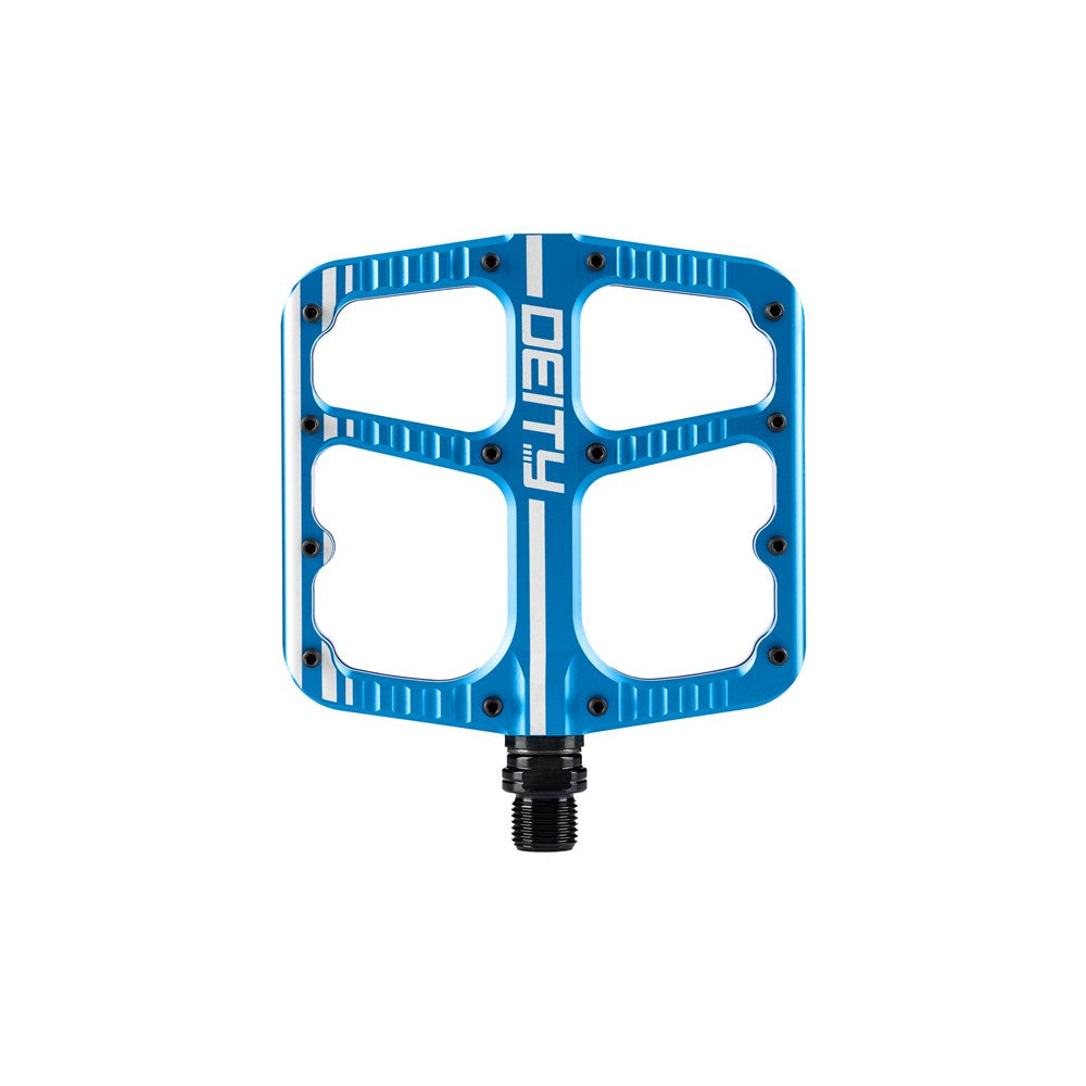 Deity Pedal Flat Trak Blue - Ultimate Cycles Nowra