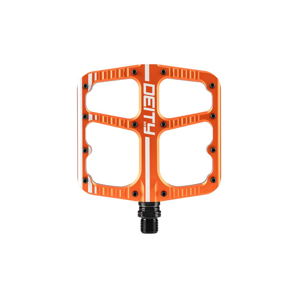 Deity Pedal Flat Trak Orange - Ultimate Cycles Nowra