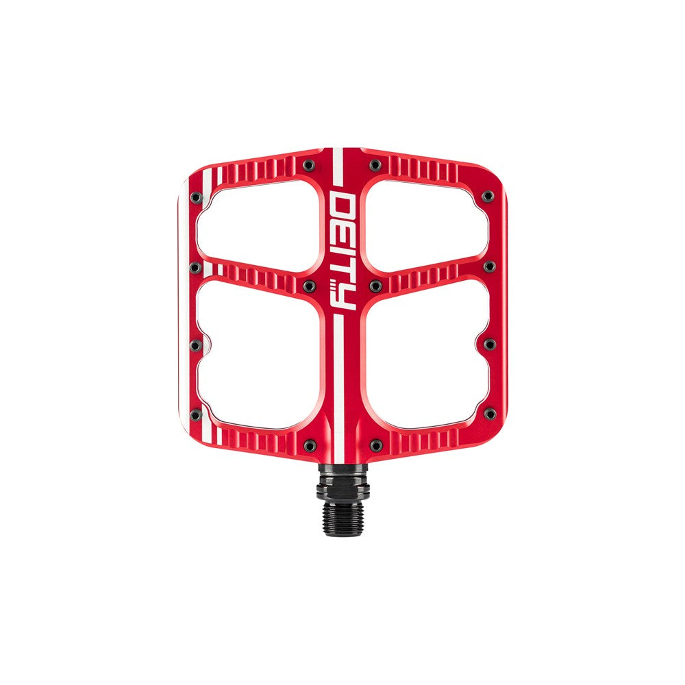 Deity Pedal Flat Trak Red - Ultimate Cycles Nowra