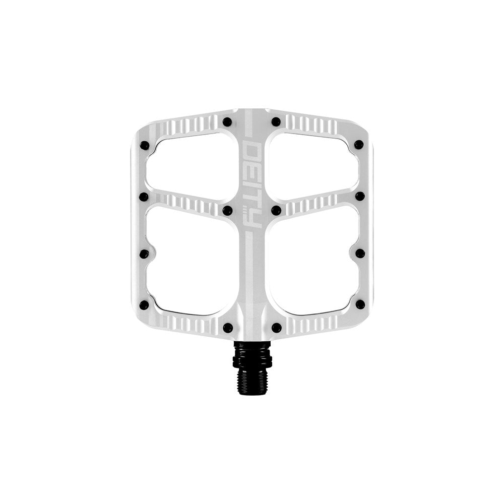 Deity Pedal Flat Trak Silver - Ultimate Cycles Nowra
