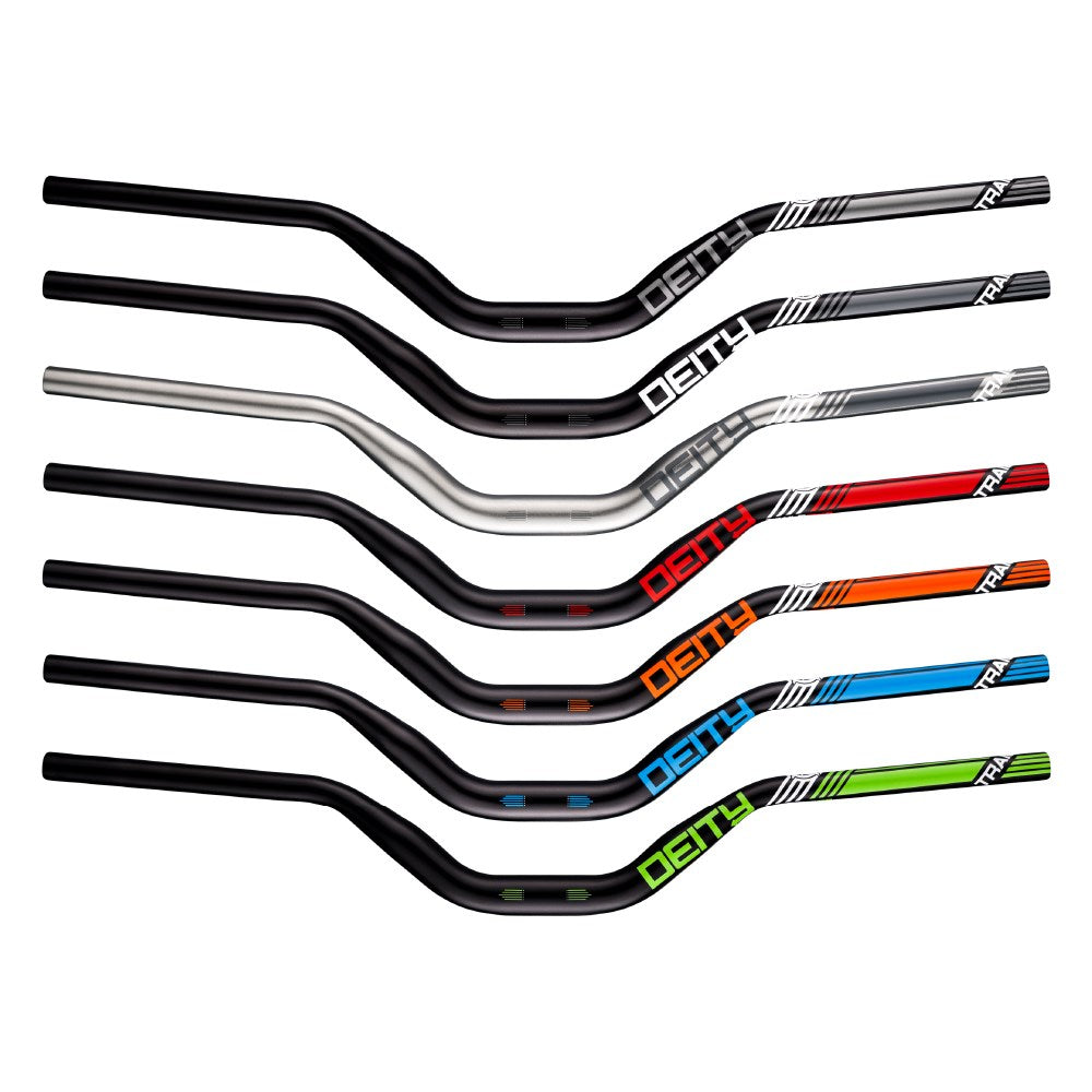 Deity Handlebar Highside 760Mm 80Mm Rise 31.8Mm Stealth - Ultimate Cycles Nowra