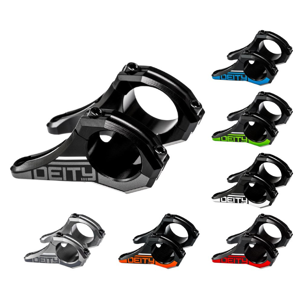 Deity Stem Intake Direct Mount 50Mm 31.8Mm Black - Ultimate Cycles Nowra