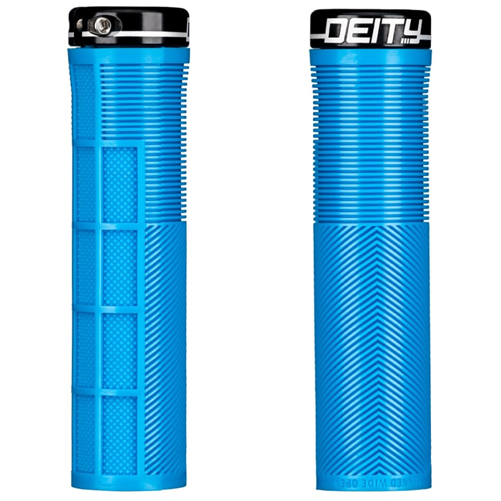 Deity Grip Knuckleduster Lock On Blue - Ultimate Cycles Nowra