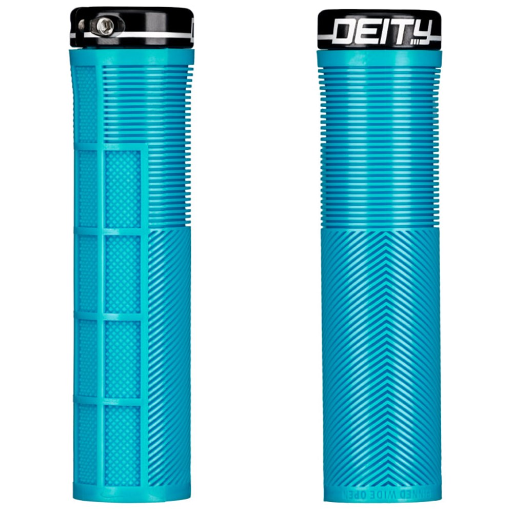 Deity Grip Knuckleduster Lock On Turquoise - Ultimate Cycles Nowra