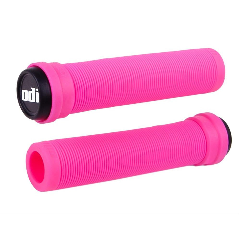 Odi Bmx Longneck Sl Flangeless Grip 143Mm Pink (Soft) - Ultimate Cycles Nowra