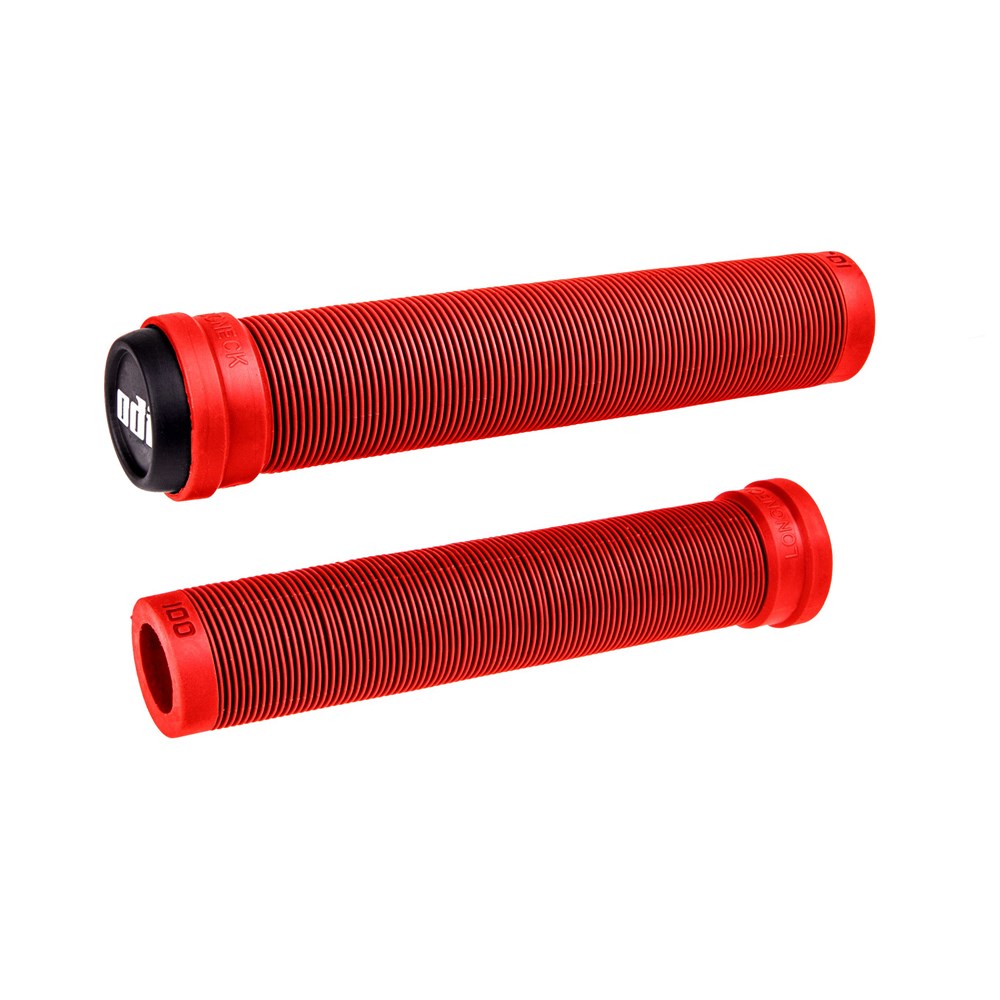 Odi Bmx Longneck Slx Flangeless Grip 160Mm Bright Red (Soft) - Ultimate Cycles Nowra