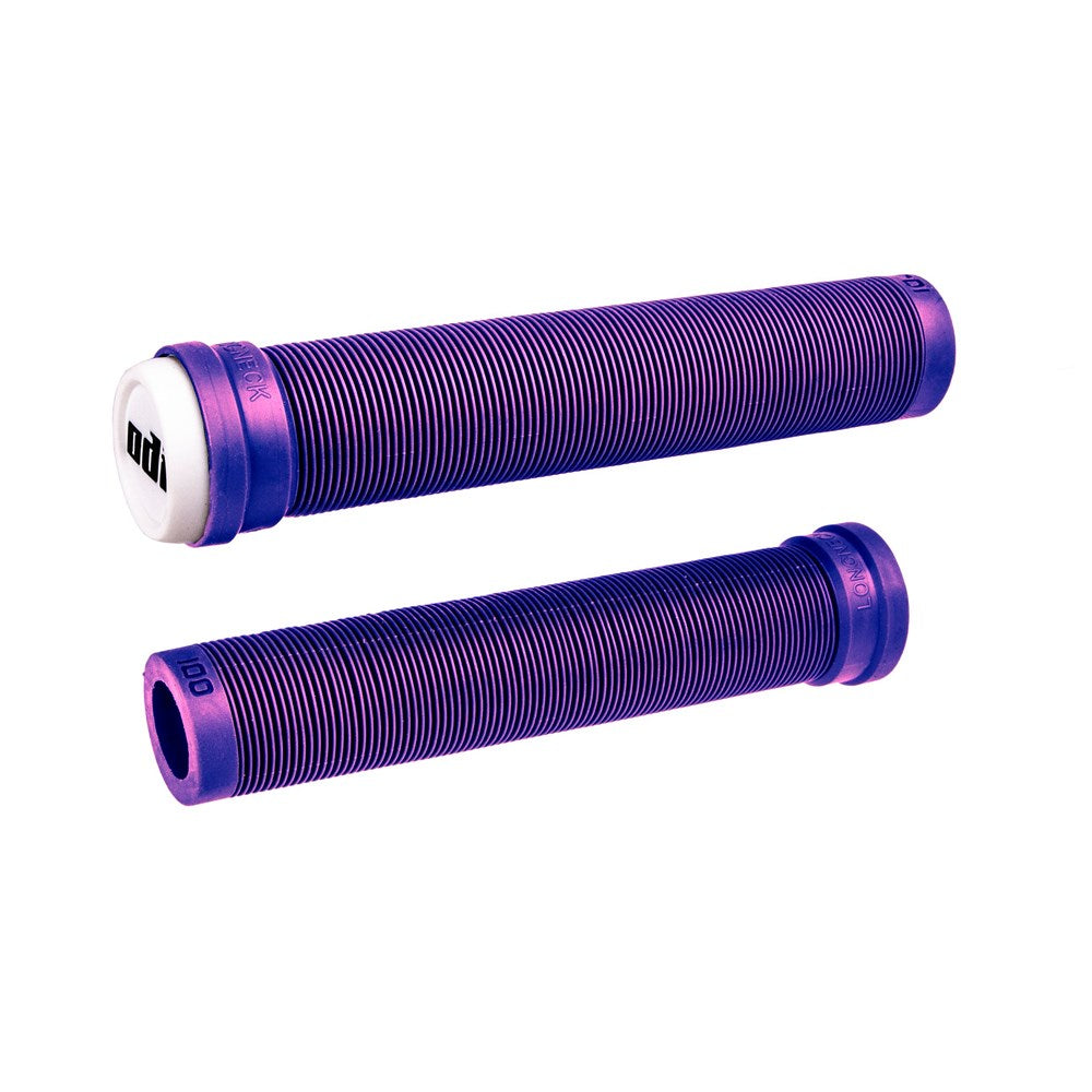 Odi Bmx Longneck Slx Flangeless Grip 160Mm Iridescent Purple (Soft) - Ultimate Cycles Nowra