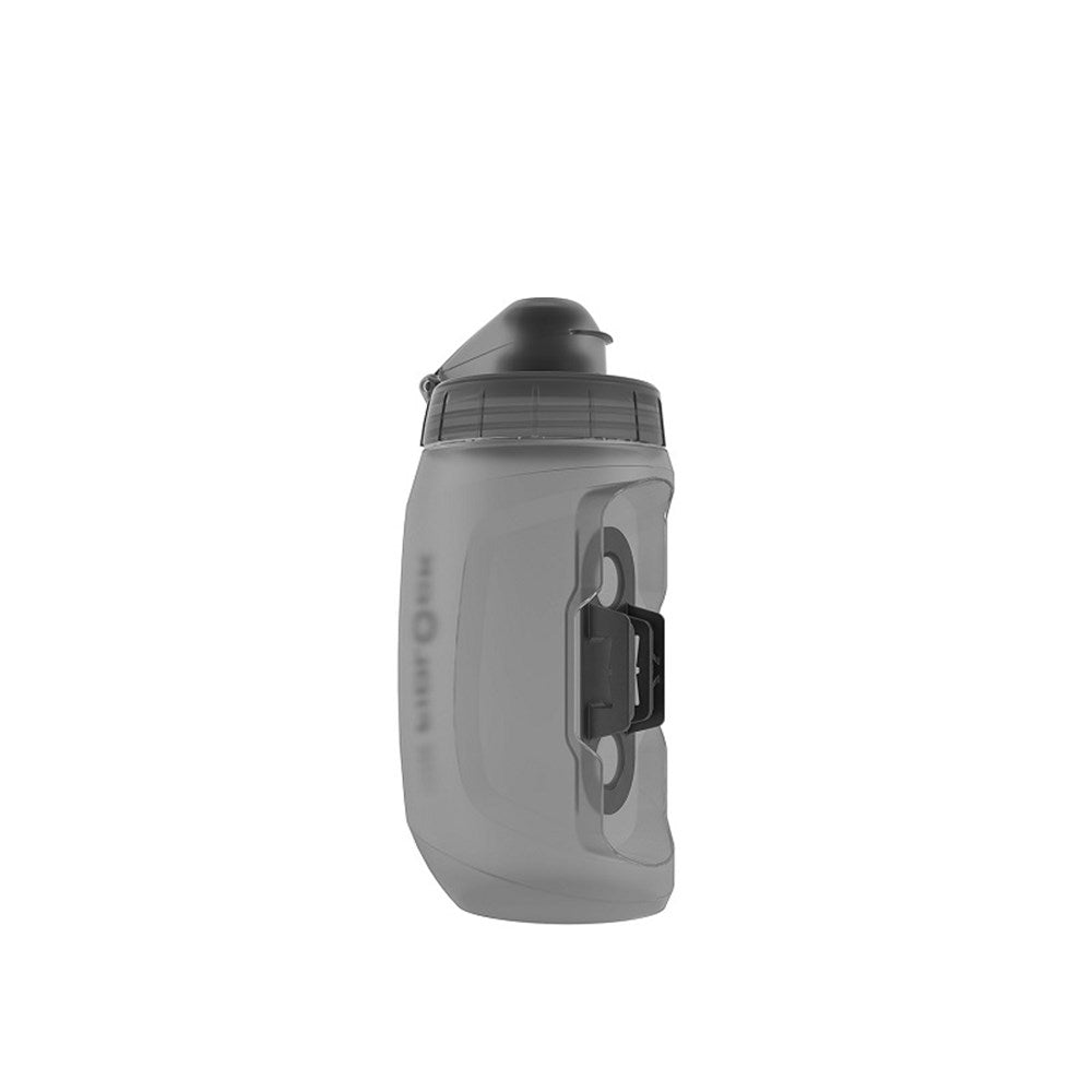 Fidlock Drink Bottle No Base Twist Replacement Bottle Transparent Black 450Ml - Ultimate Cycles Nowra