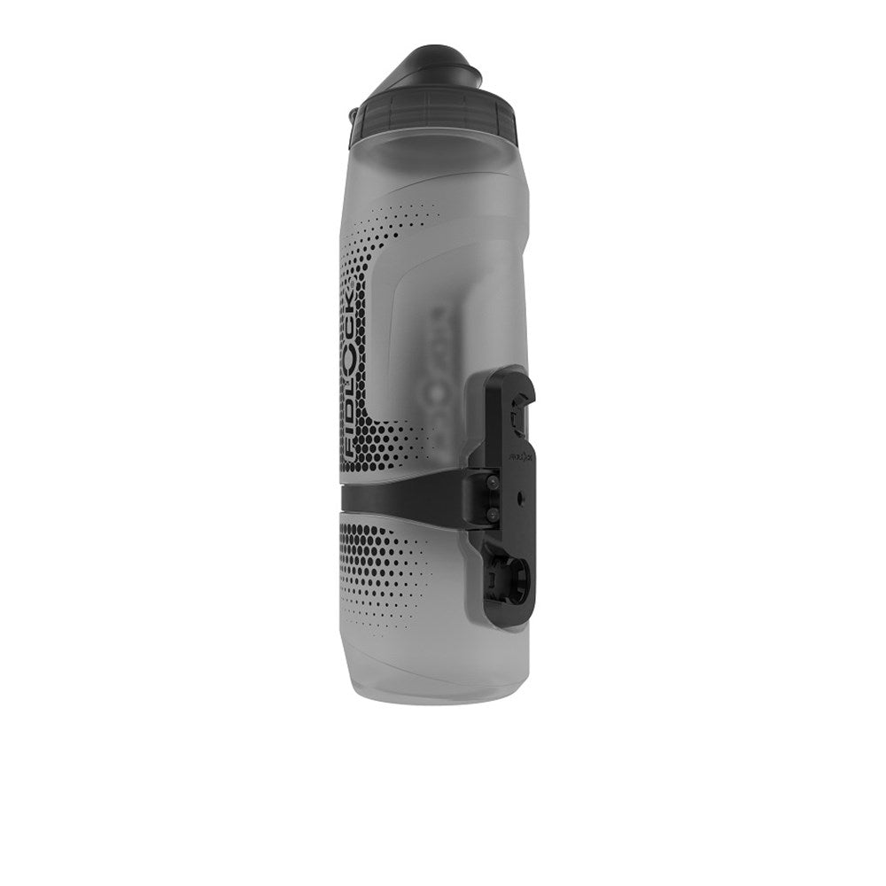 Fidlock Drink Bottle Single No Base Transparent Black 800Ml - Ultimate Cycles Nowra