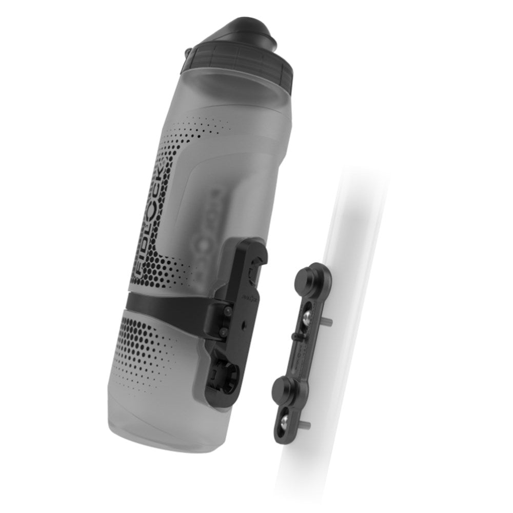 Fidlock Drink Bottle Twist Bike Base Set Transparent Black 800Ml - Ultimate Cycles Nowra