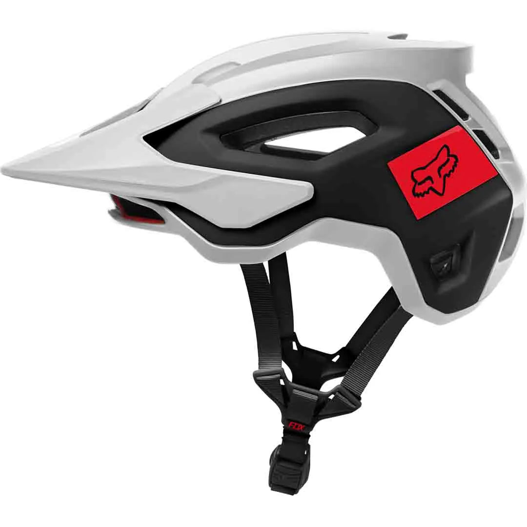 Fox Speedframe Pro Blocked White / Black - Ultimate Cycles Nowra