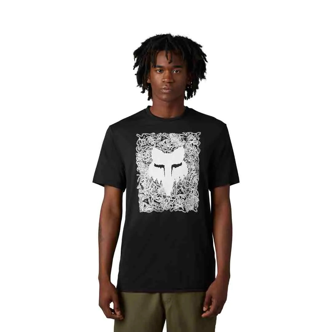 Fox Auxlry Ss Tech Tee Blk - Ultimate Cycles Nowra
