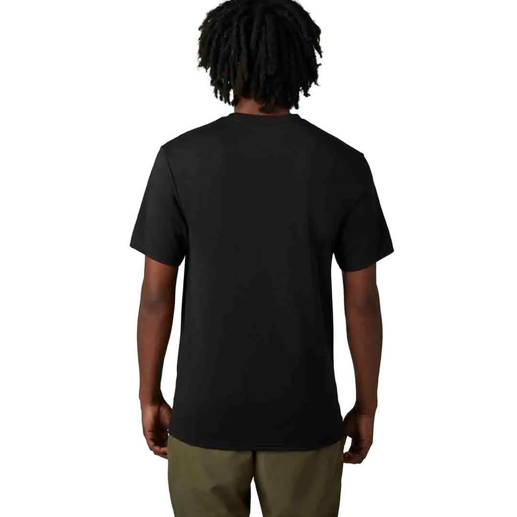 Fox Auxlry Ss Tech Tee Blk - Ultimate Cycles Nowra