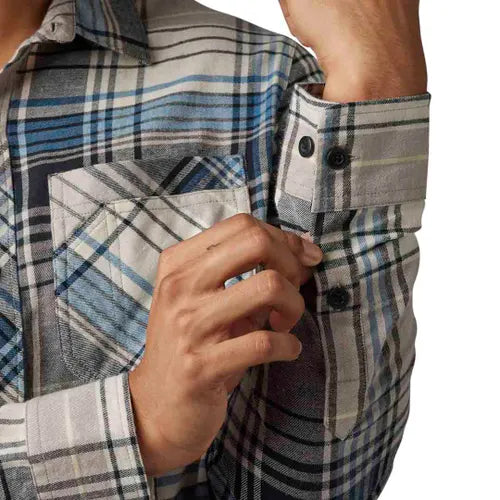 Fox Turnout Utility Flannel Taupe - Ultimate Cycles Nowra