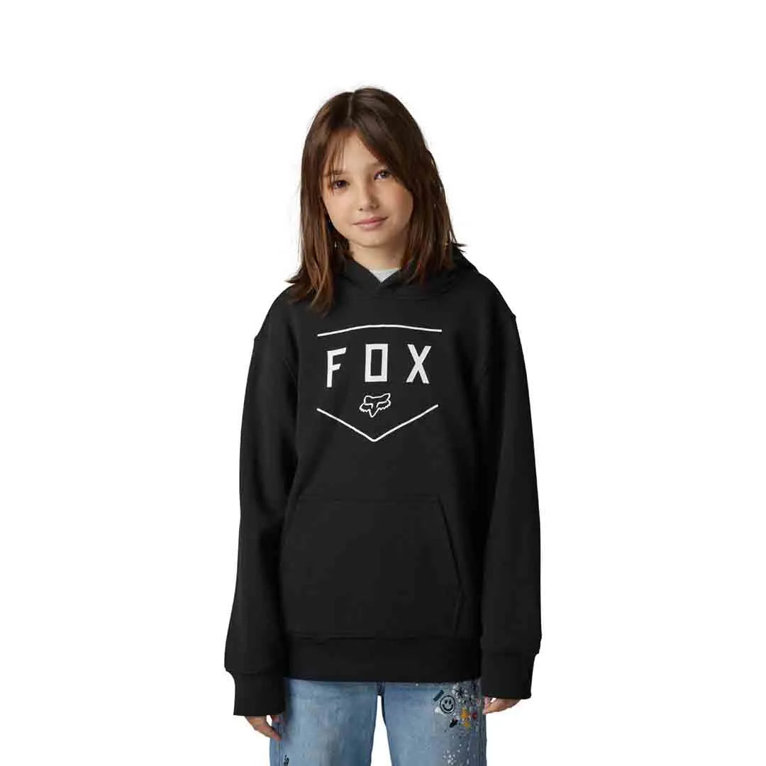 Fox Yth Shield Po Fleece Blk - Ultimate Cycles Nowra