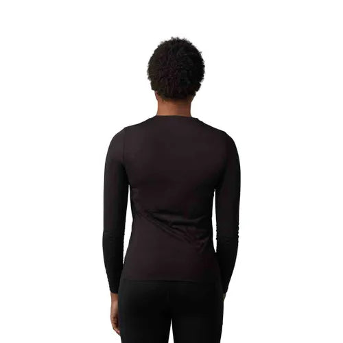 Fox Wmn Auxlry Ls Tech Tee Blk - Ultimate Cycles Nowra