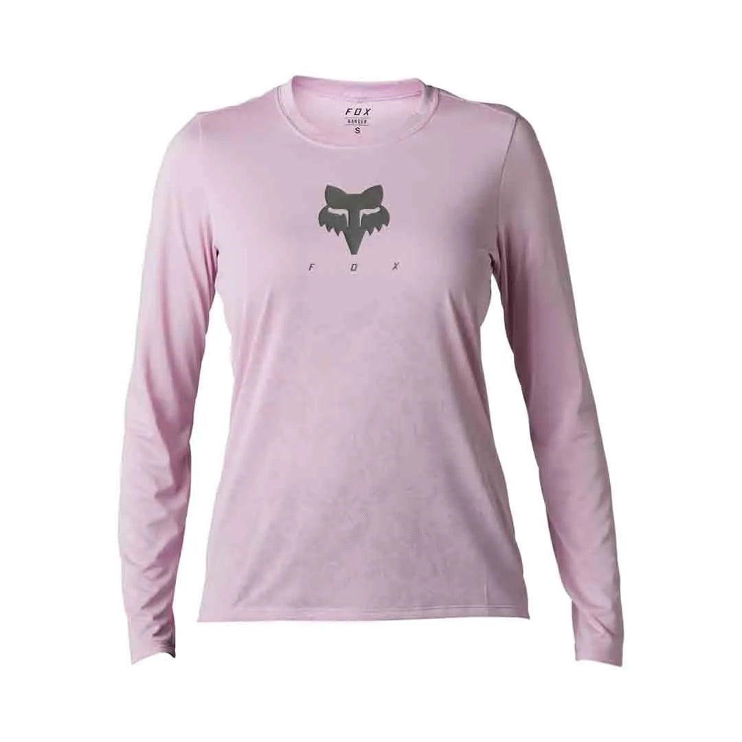 Fox W Ranger Tru Dri Ls Jersey Blush - Ultimate Cycles Nowra