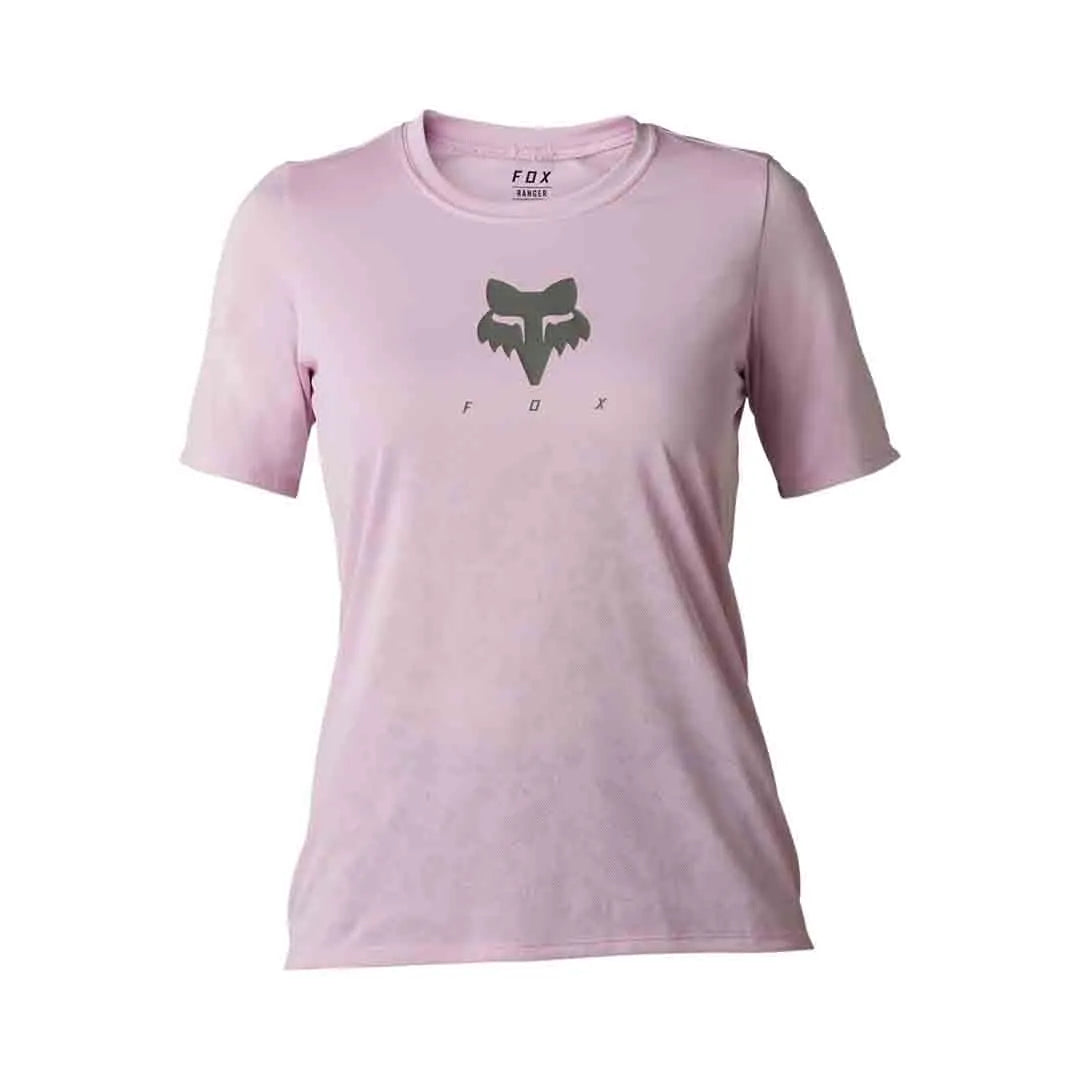 Fox W Ranger Tru Dri Ss Jersey Blush - Ultimate Cycles Nowra