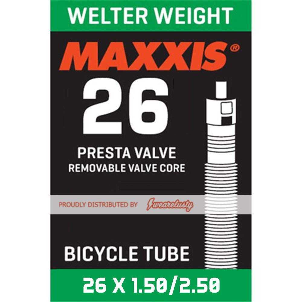 Maxxis Tube Welter Weight 26 X 1.50/2.50 Presta Fv Sep 48Mm - Ultimate Cycles Nowra