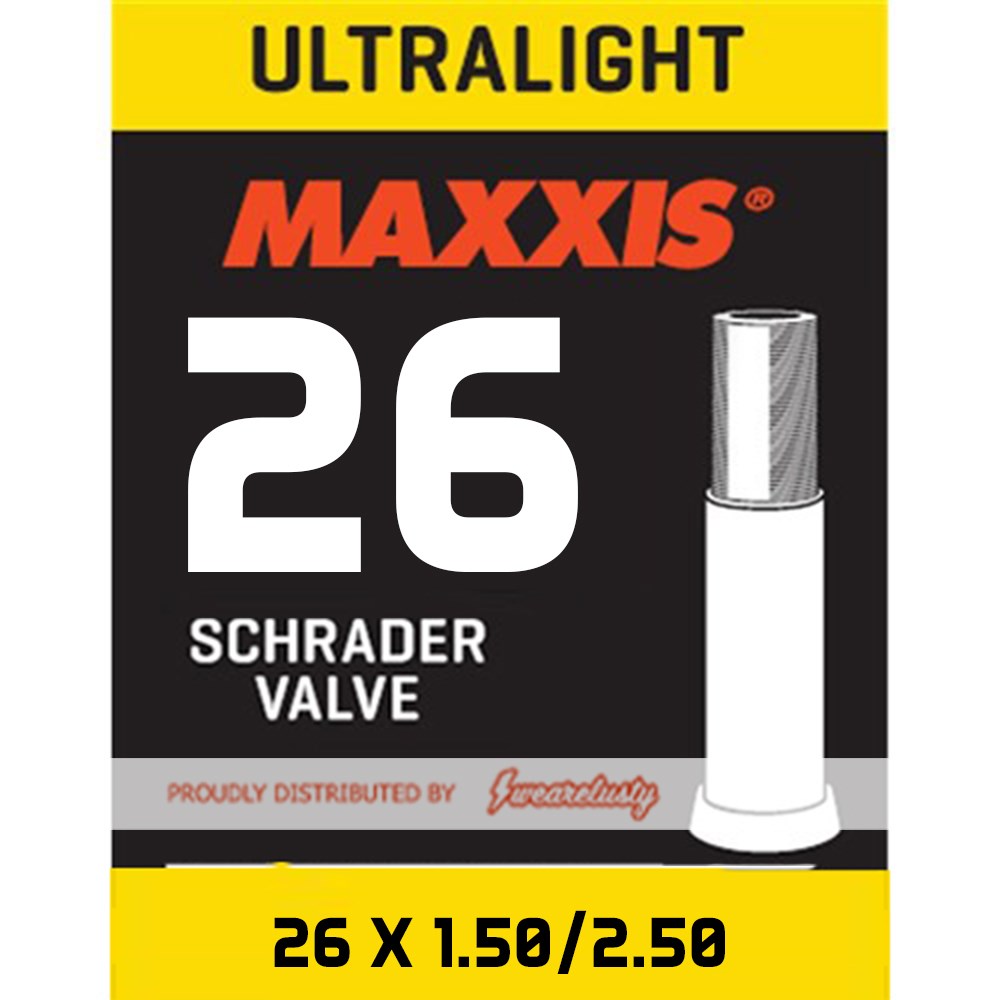 Maxxis Tube Ultralight 26 X 1.50/2.50 Schrader Sv 48Mm - Ultimate Cycles Nowra
