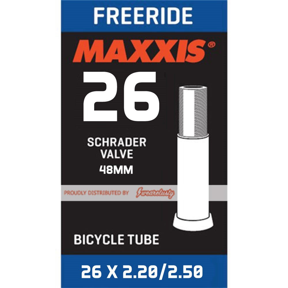 Maxxis Tube Freeride 26 X 2.20/2.50 Schrader Sv 48Mm - Ultimate Cycles Nowra