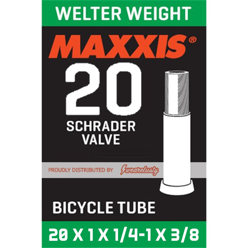 Maxxis Tube Welter Weight 20 X 1 X 1/4-1 X 3/8 Schrader Sv 32Mm - Ultimate Cycles Nowra