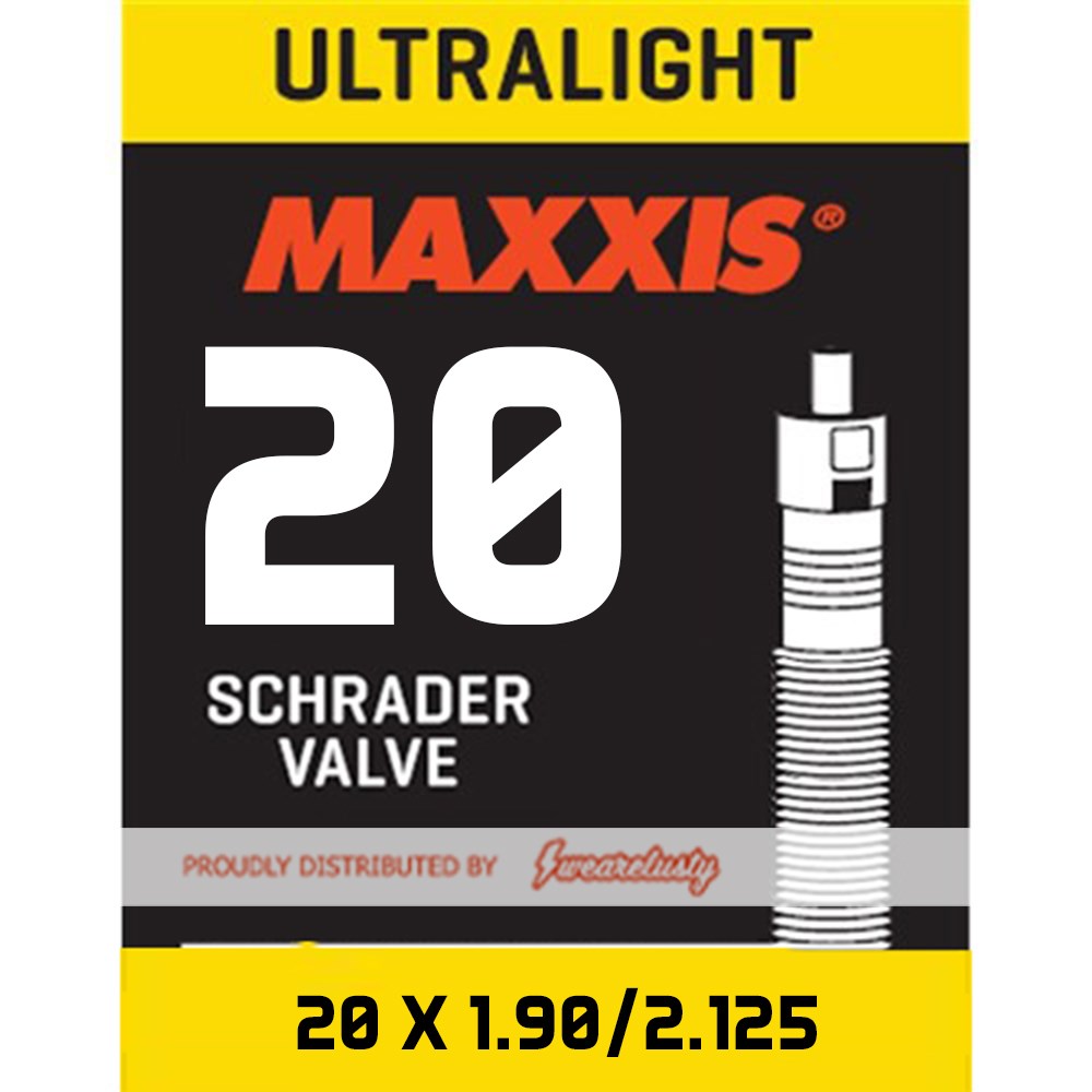 Maxxis Tube Ultralight 20 X 1.90/2.125 Schrader Sv 32Mm - Ultimate Cycles Nowra