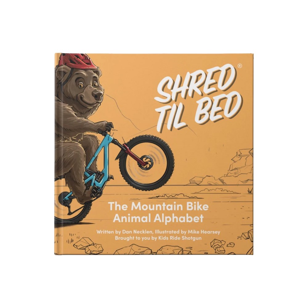 Kids Ride Shotgun Shred Till Bed Kids Book The Mtb Animal Alphabet - Ultimate Cycles Nowra