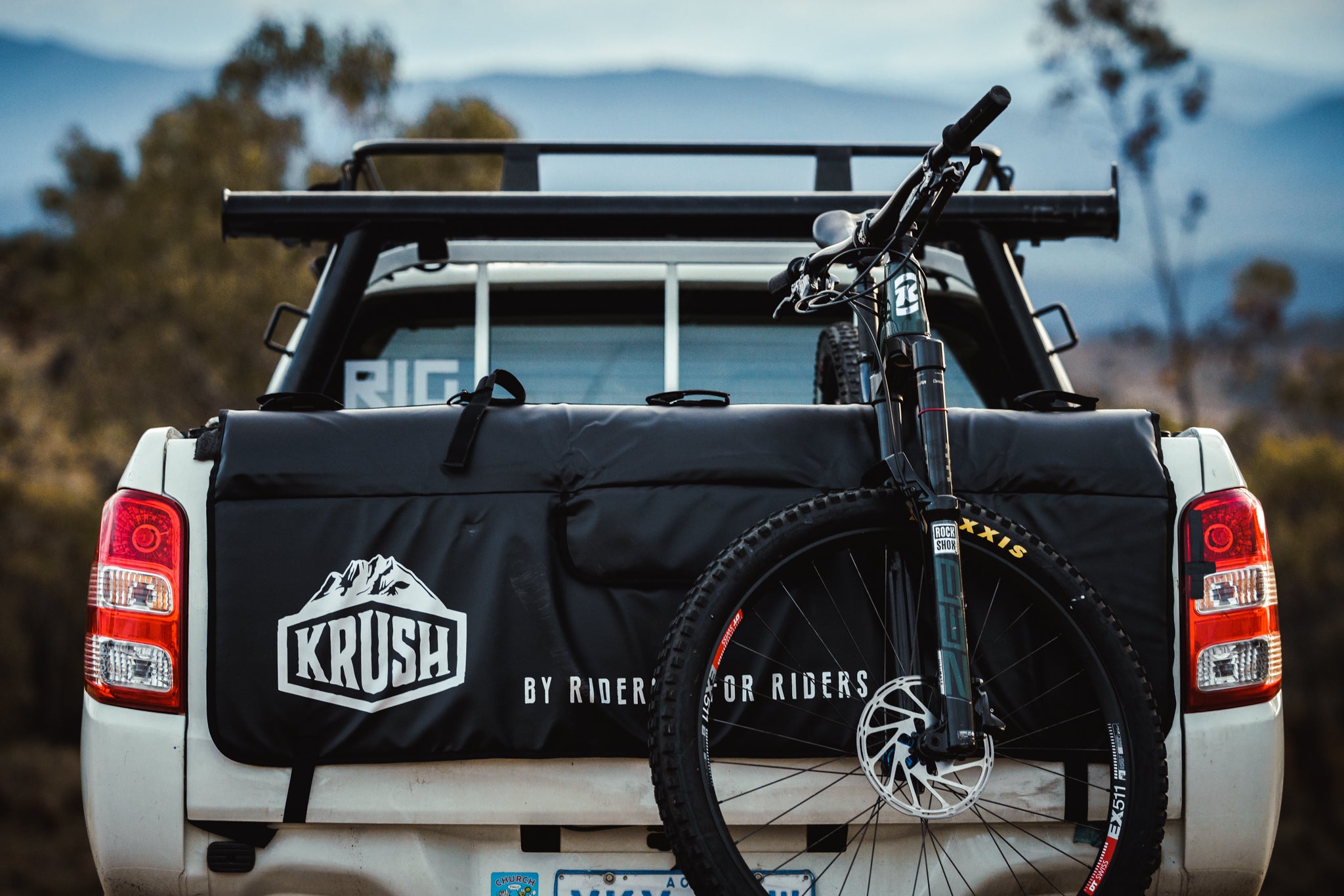 Krush Truck Pads Tailgate Pad - Ultimate Cycles Nowra